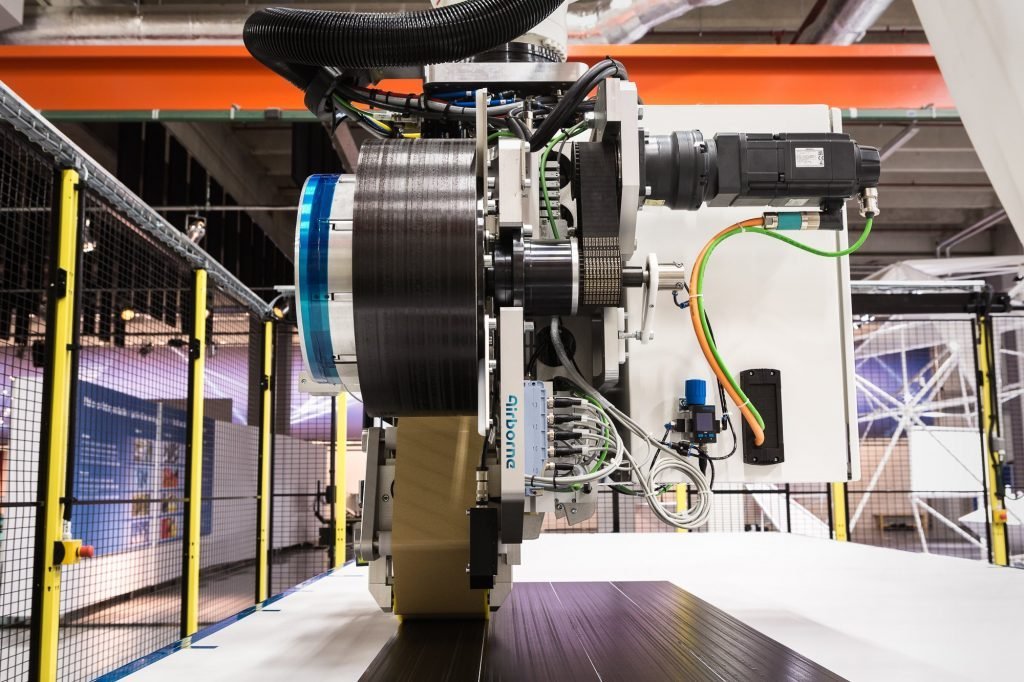 Digital Client Portal uses Airborne Automated Laminating Cell